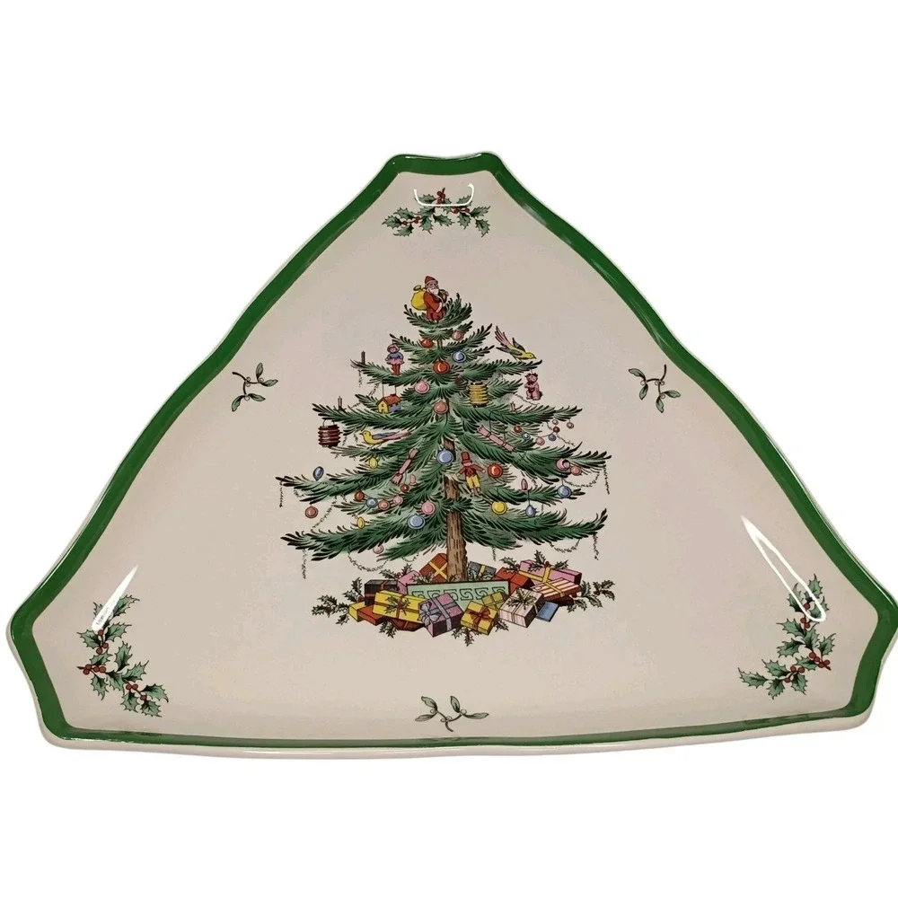 Spode Christmas Tree Plate 11